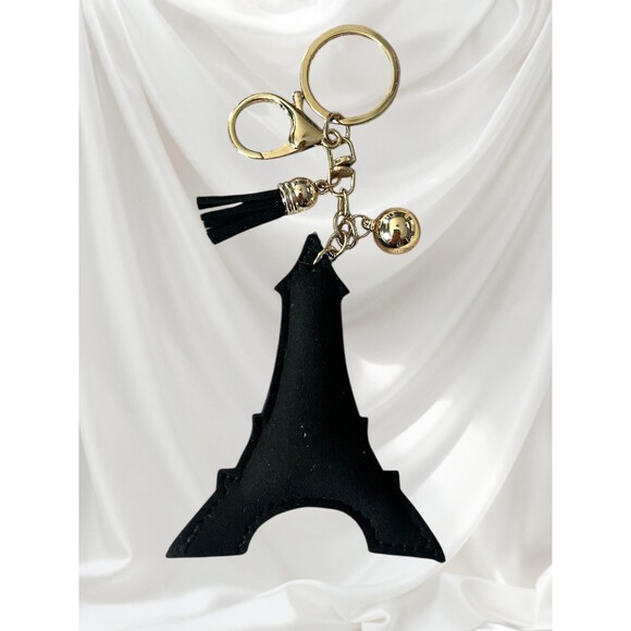 Glamorous Faux Crystal Eiffel Tower Keychain - Unique Gift for Valentines Day - Picture 2 of 4